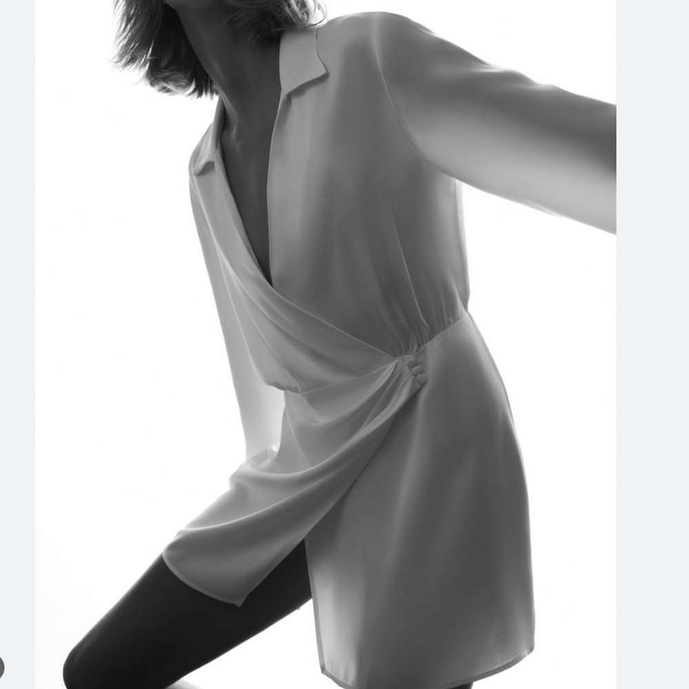 Zara White Mini Dress